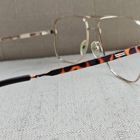 Swank Optical Vintage Men Eyeglasses Gold Tone KODIAK 58[]16 140 Glasses - Picture 6 of 11